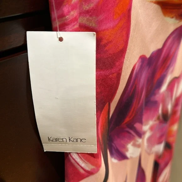 Karen Kane Floral Women's Midi Skirt - Picture 3 of 4
